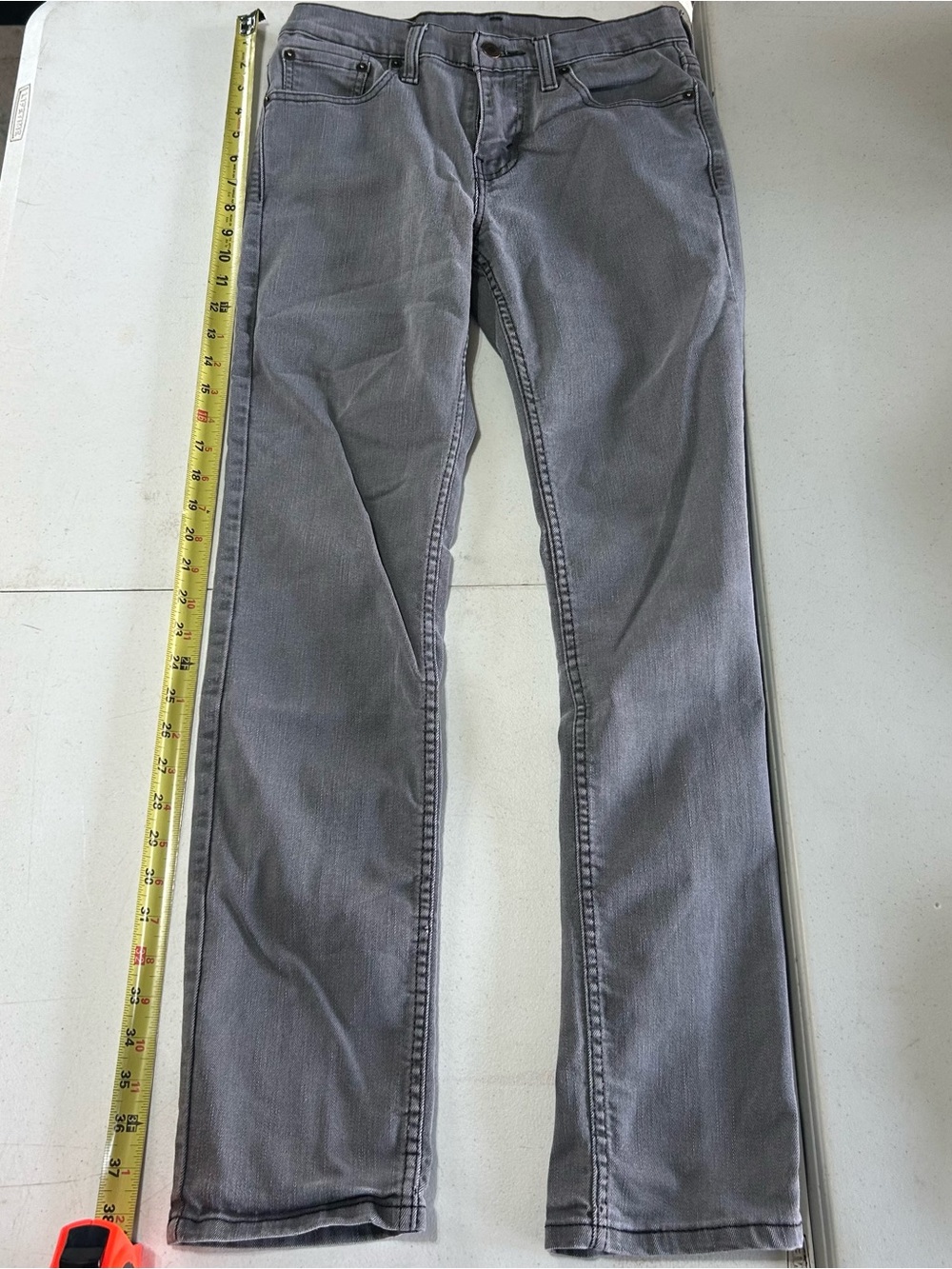 Levi’s 511 Mens Jeans 29x32 Grey Denim Excellent Condition